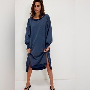 NWT/NWOT Free People Camden Maxi sweatshirt